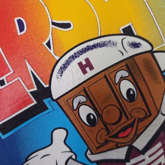 Hershey Chocolate T Shirt Vintage 90s Hersheys Snack Tee Hip Hop Mens Size XL - Picture 4 of 7